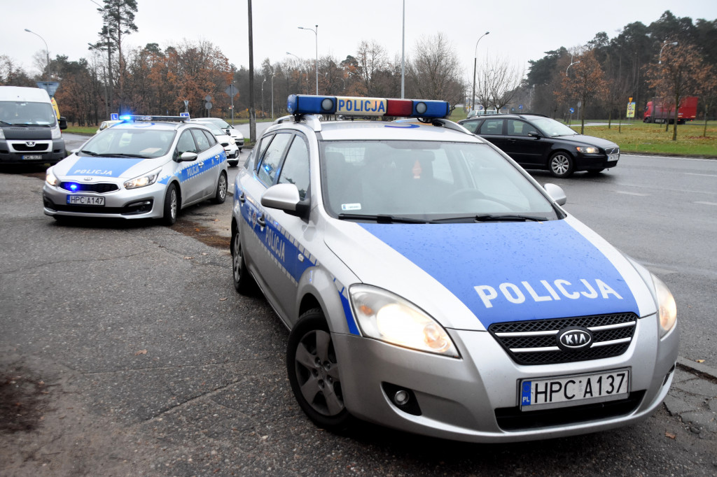 Policjantka spowodowała kolizję