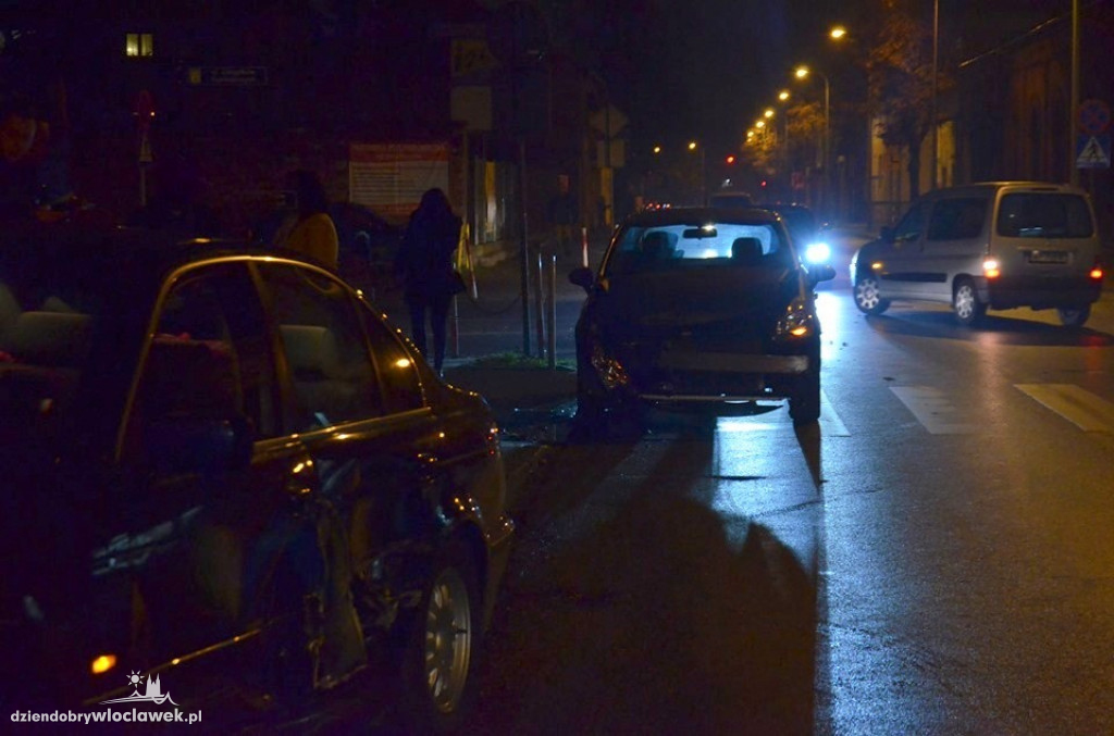 Kolizja na skrzyżowaniu Targowej i Stodólnej