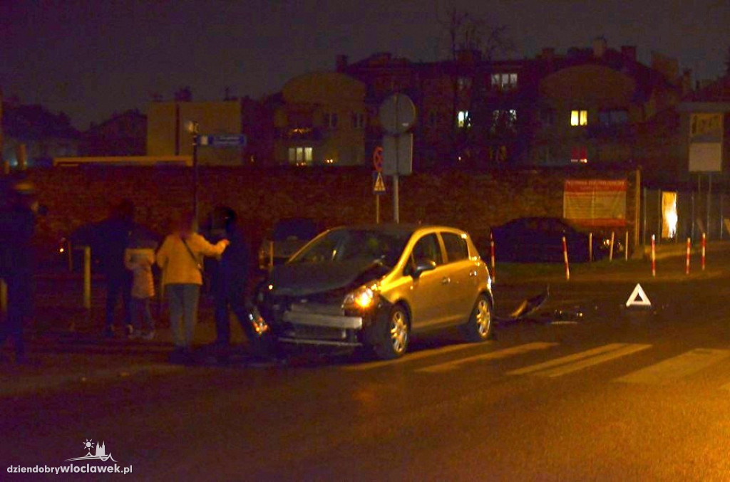 Kolizja na skrzyżowaniu Targowej i Stodólnej
