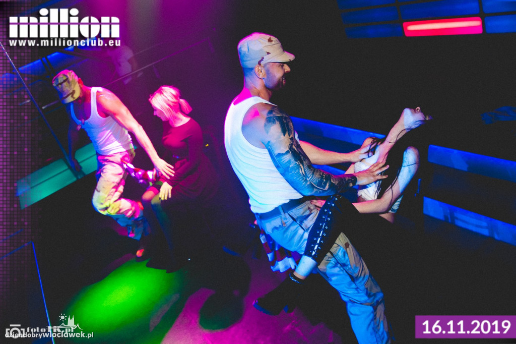 Pokaz Chippendales w Million Club