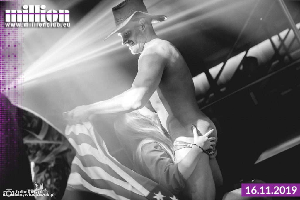 Pokaz Chippendales w Million Club