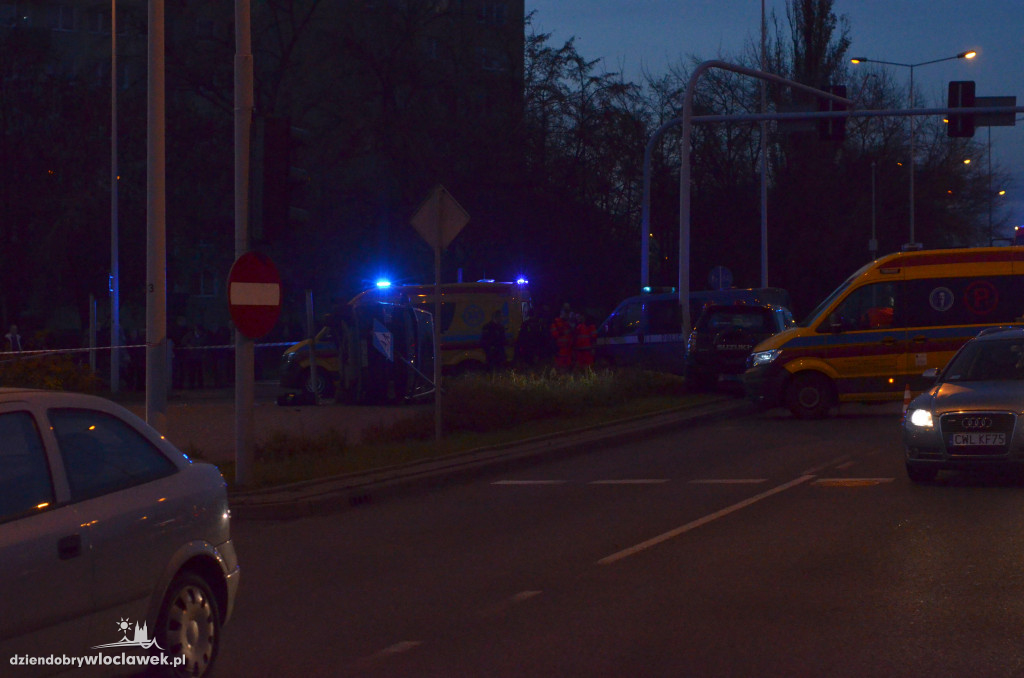Kraksa z udziałem radiowozu
