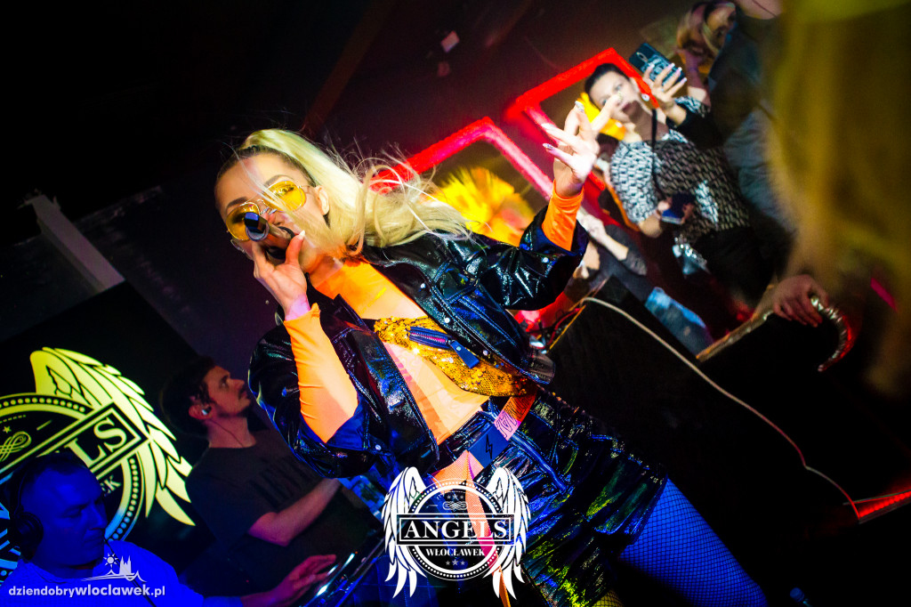 Koncert Cleo na otwarciu Angels Club