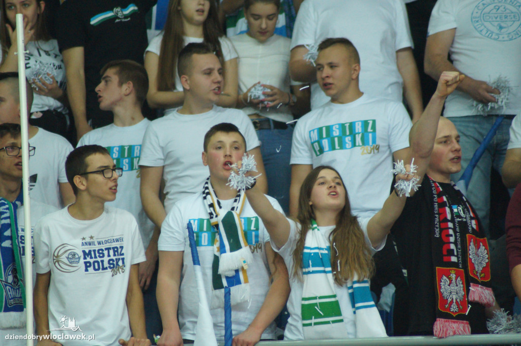 Kibice na meczu Anwil vs Śląsk