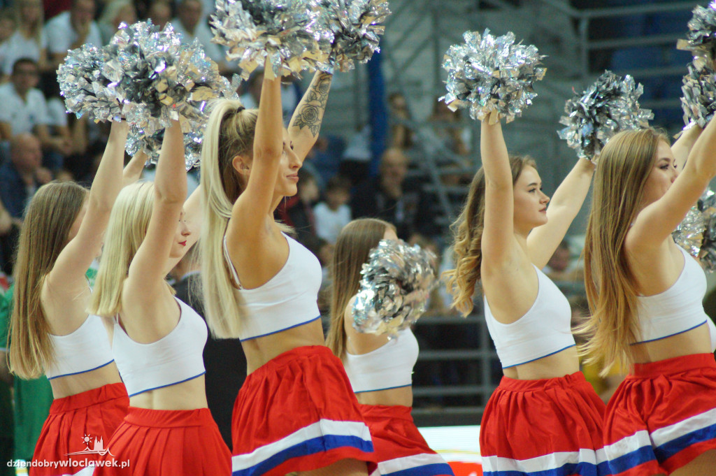 Cheerleaderki na neczu Anwil vs Śląsk