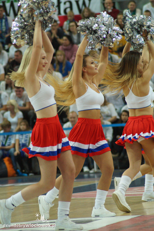 Cheerleaderki na neczu Anwil vs Śląsk