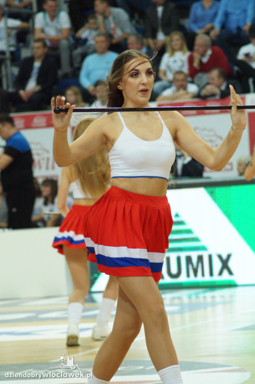 Cheerleaderki na neczu Anwil vs Śląsk