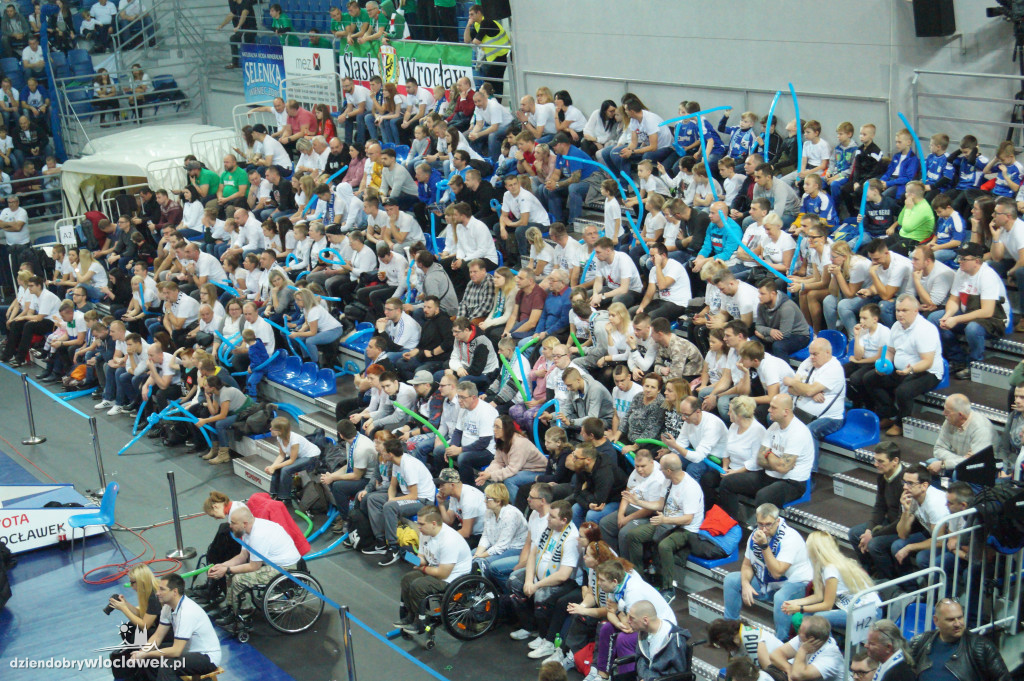 Kibice na meczu Anwil vs Śląsk