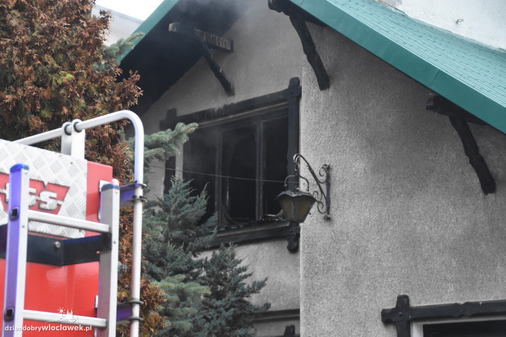 Pożar w domu przy Jagiellońskiej