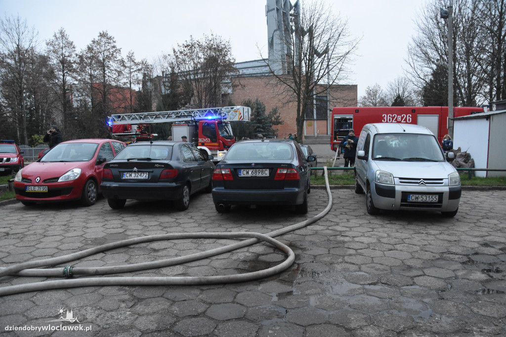 Pożar w domu przy Jagiellońskiej