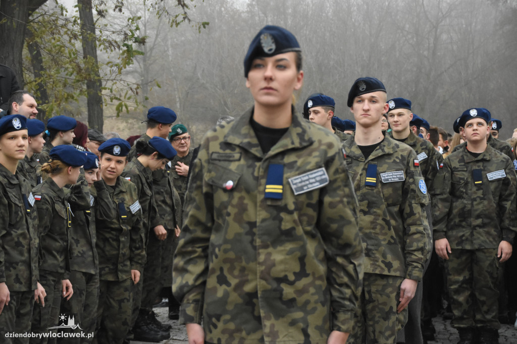Ślubowanie kadetów ZSA na Zawiślu