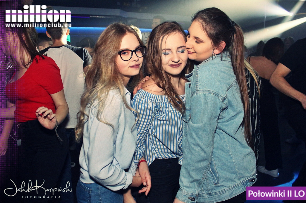 Połowinki II LO w klubie Milion