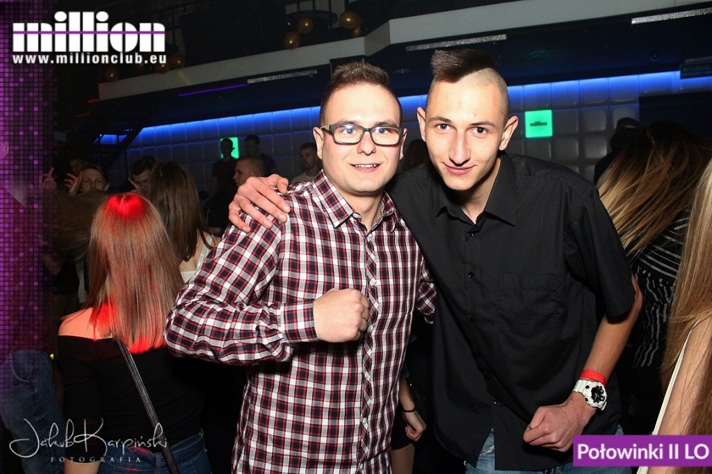 Połowinki II LO w klubie Milion