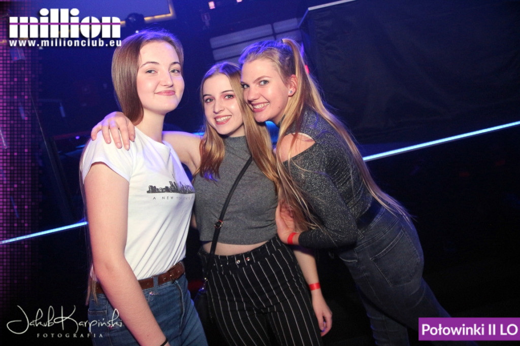 Połowinki II LO w klubie Milion