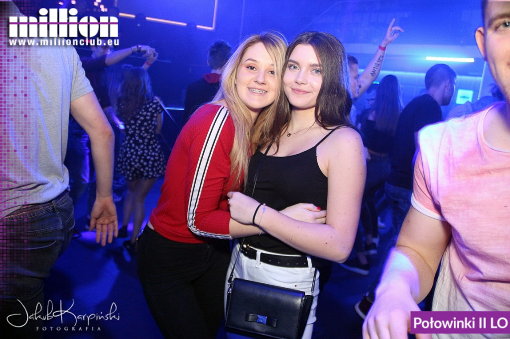 Połowinki II LO w klubie Milion
