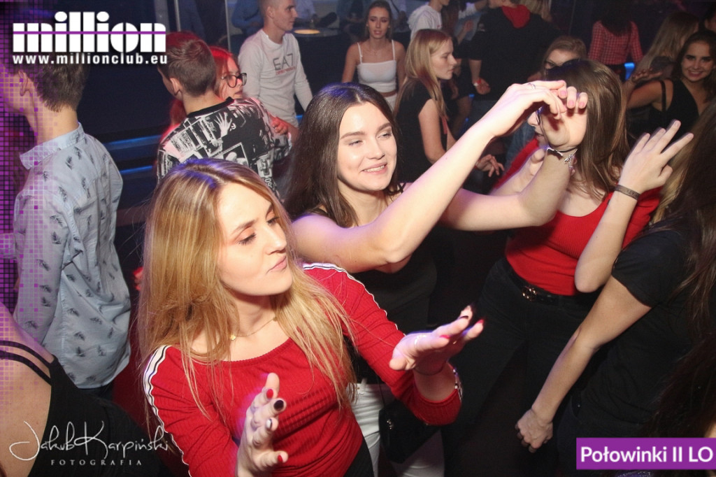 Połowinki II LO w klubie Milion
