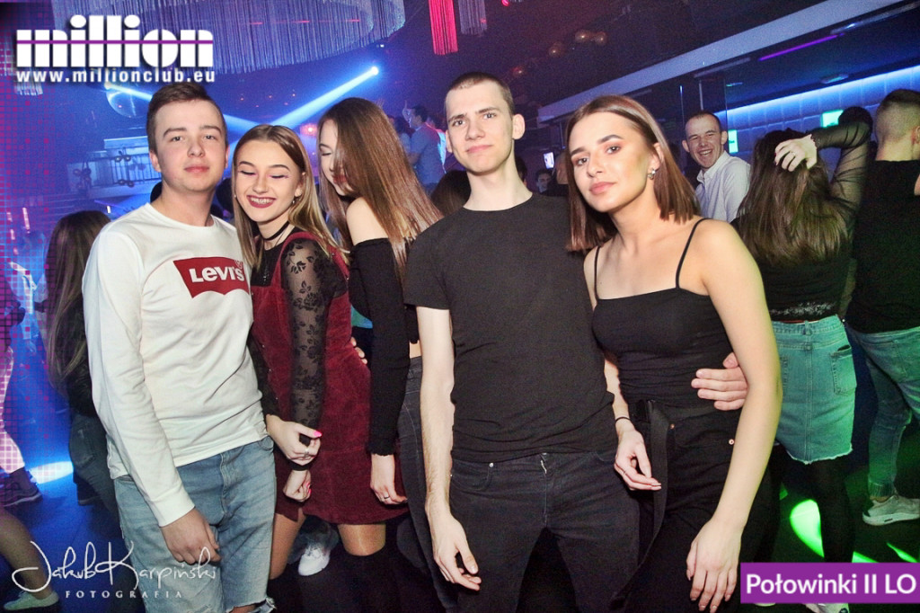 Połowinki II LO w klubie Milion
