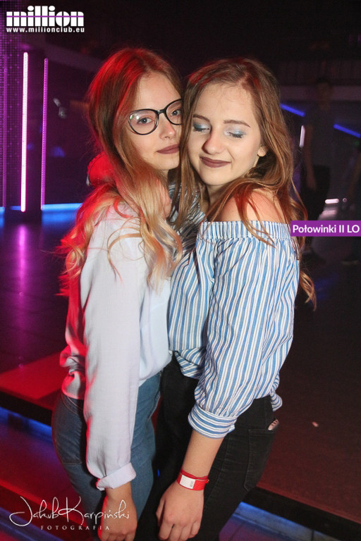 Połowinki II LO w klubie Milion