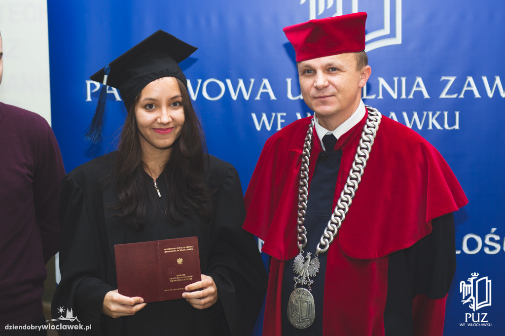 Wręczenie dyplomów w PUZ