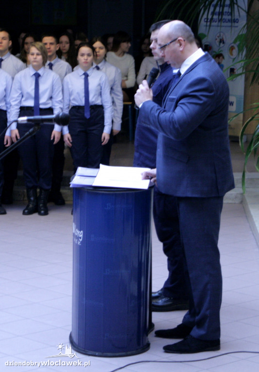 Zaprzysiężenie klasy policyjnej w Baczyńskim