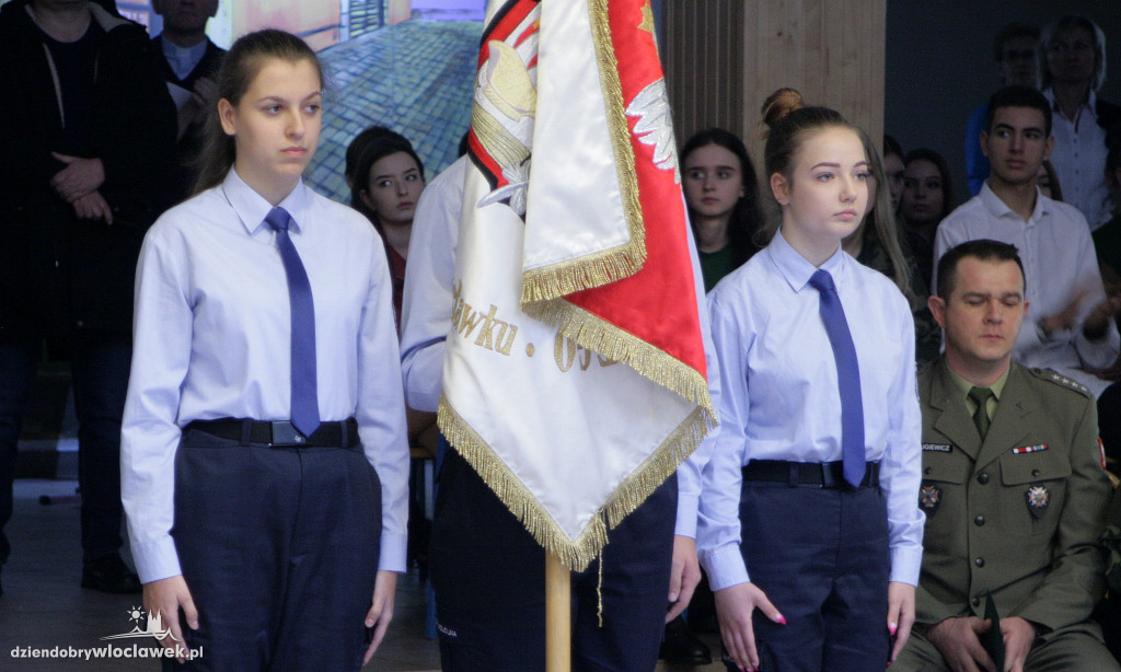 Zaprzysiężenie klasy policyjnej w Baczyńskim