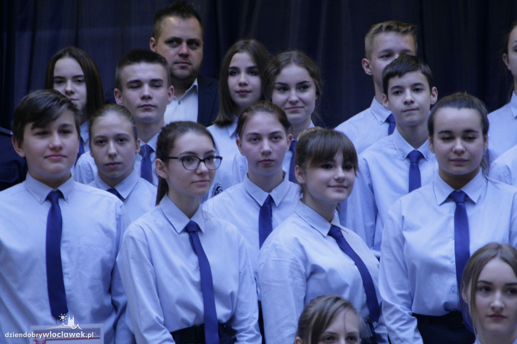 Zaprzysiężenie klasy policyjnej w Baczyńskim