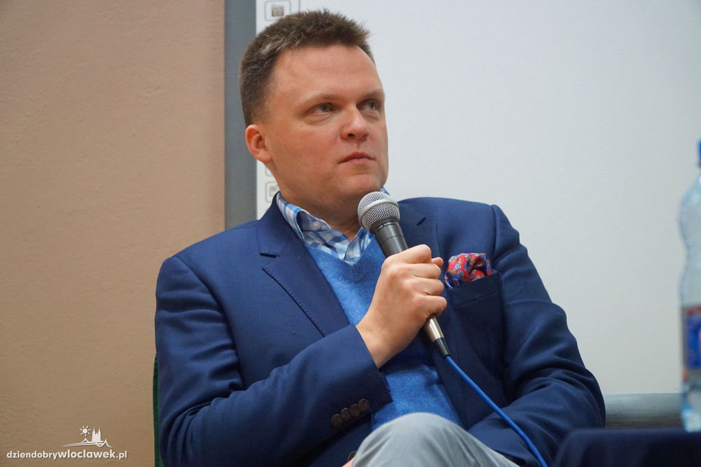 Szymon Hołownia we Włocławku