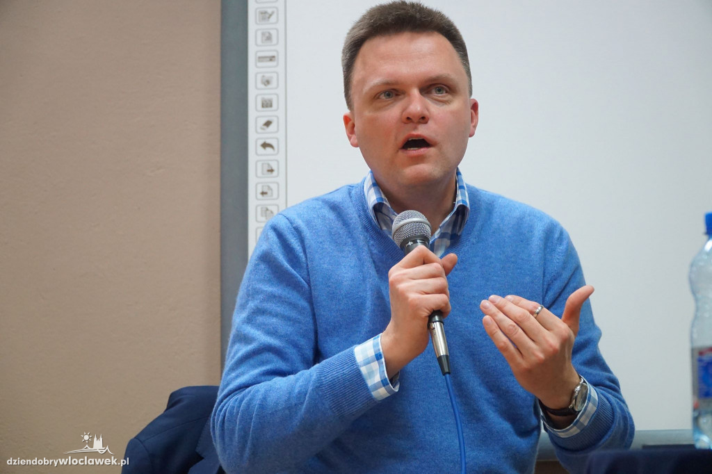 Szymon Hołownia we Włocławku