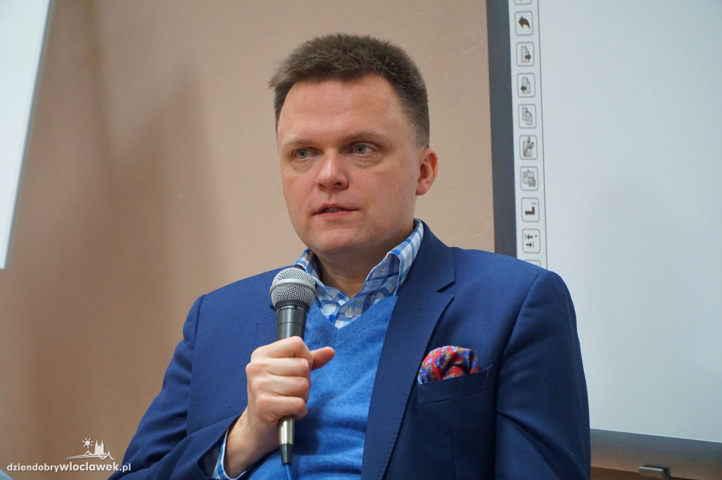 Szymon Hołownia we Włocławku