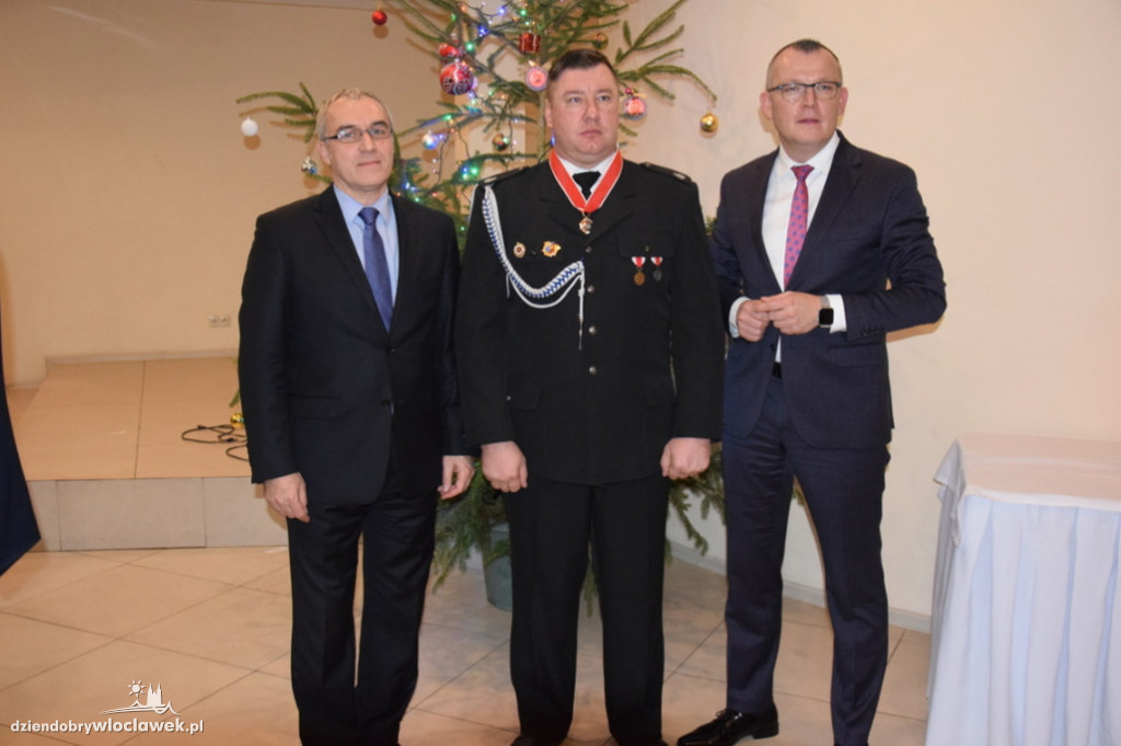 Strażacy świętowali na Wigilii