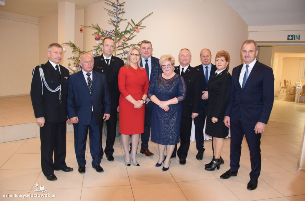 Strażacy świętowali na Wigilii
