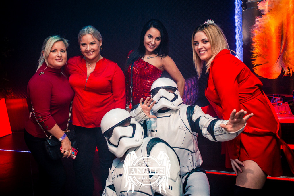 STAR WARS Christmas w klubie Angels