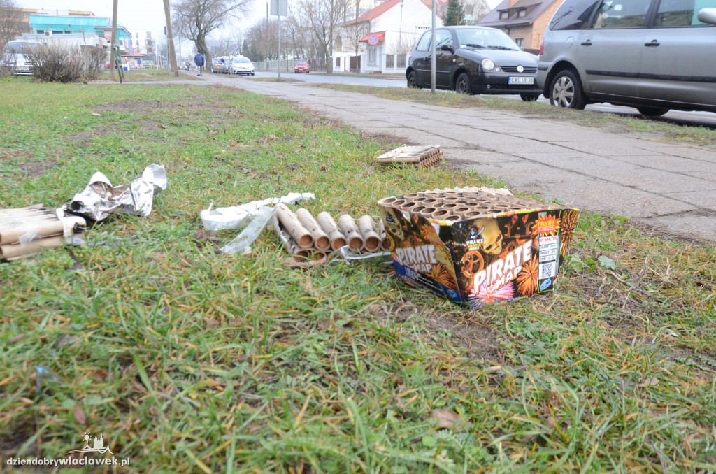 Posylwestrowe śmieci straszą na osiedlach