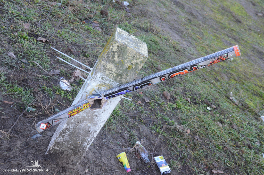 Posylwestrowe śmieci straszą na osiedlach