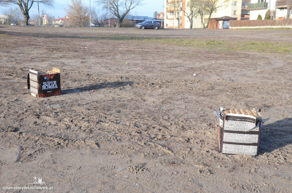 Posylwestrowe śmieci straszą na osiedlach