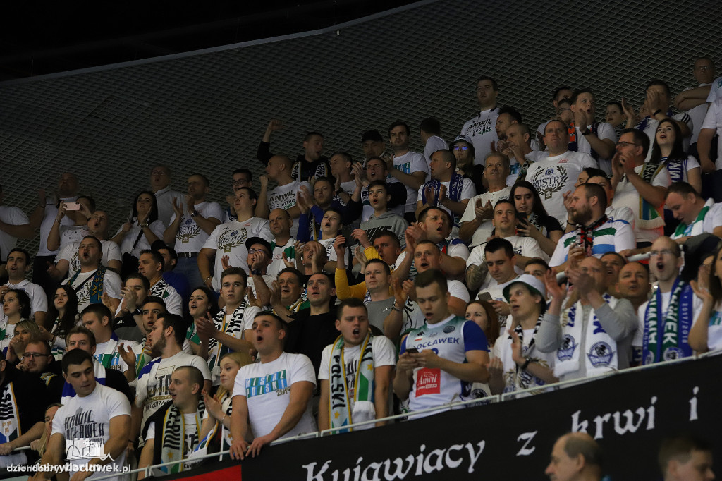 Kibice na meczu Polski Cukier - Anwil Włocławek