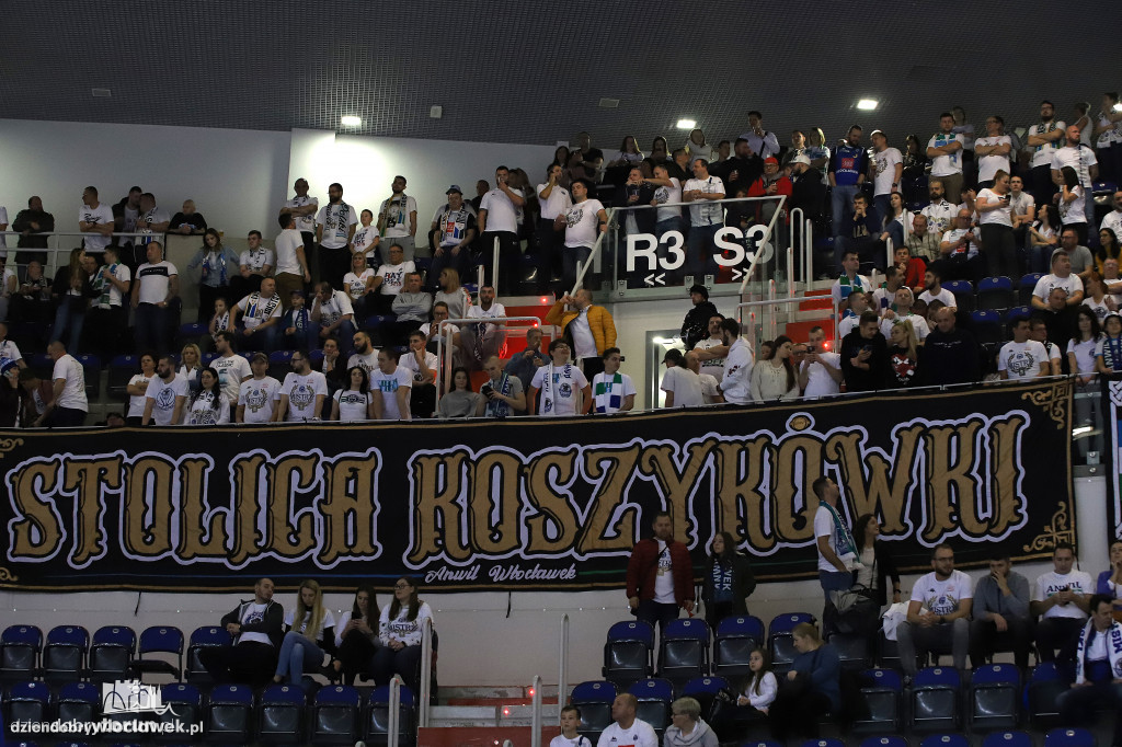 Kibice na meczu Polski Cukier - Anwil Włocławek