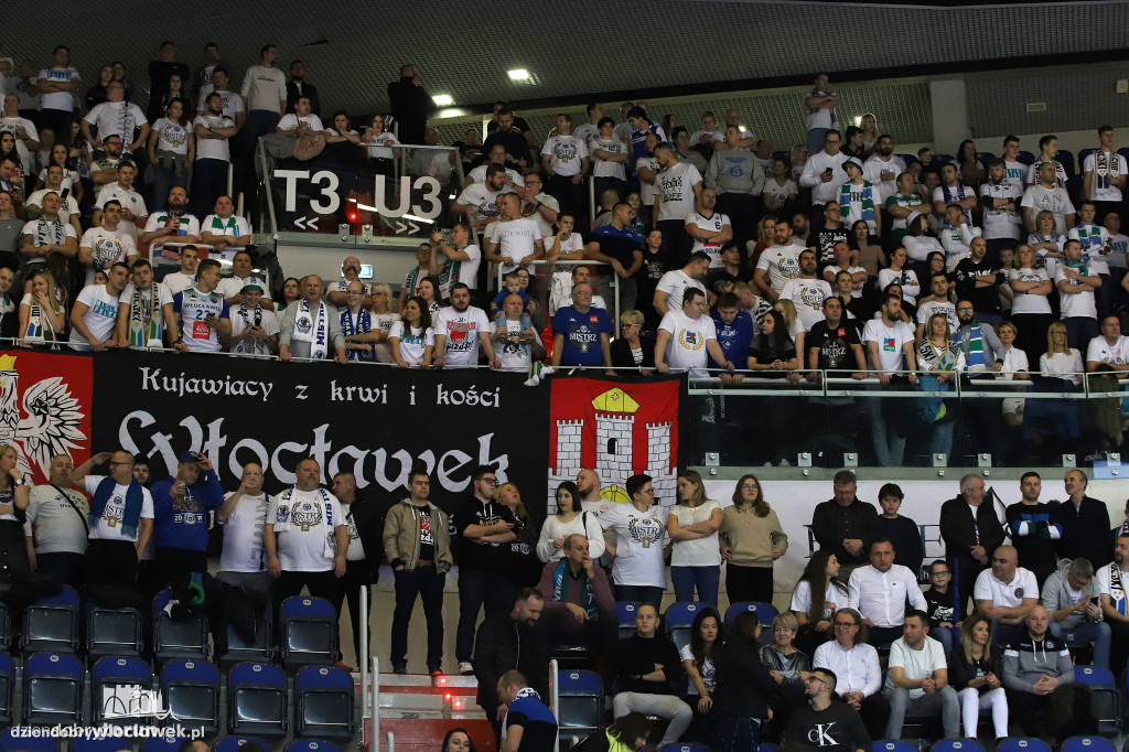 Kibice na meczu Polski Cukier - Anwil Włocławek