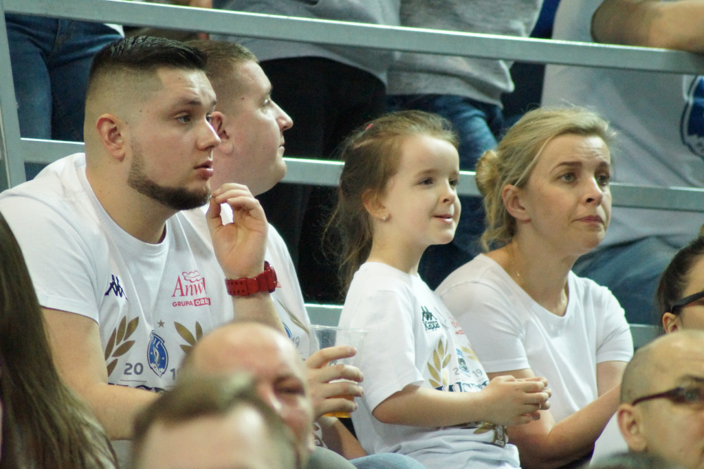 Kibice na meczu Anwil vs Hapoel