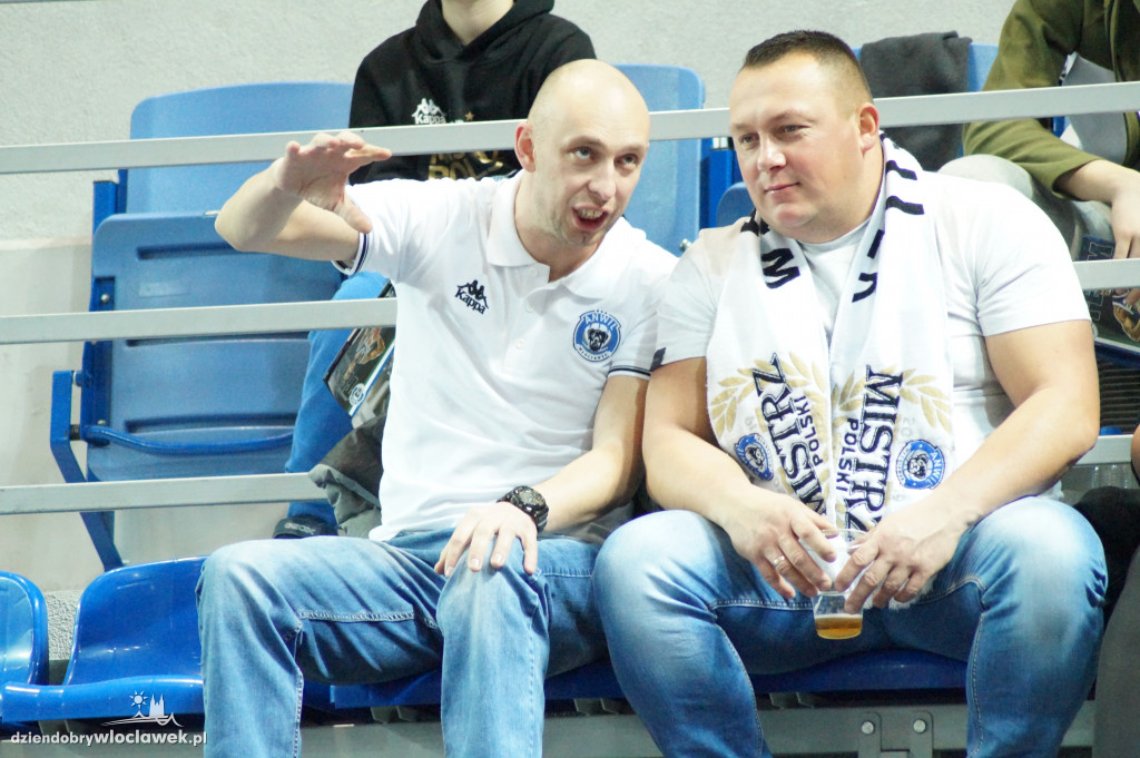 Kibice na meczu Anwil vs Hapoel