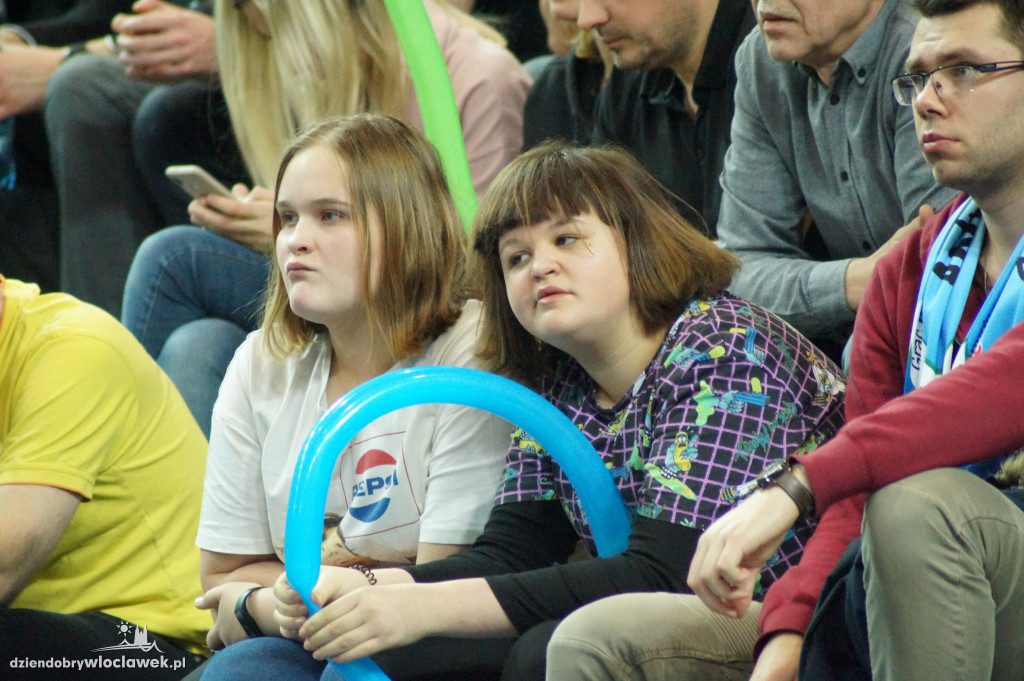 Kibice na meczu Anwil vs Hapoel