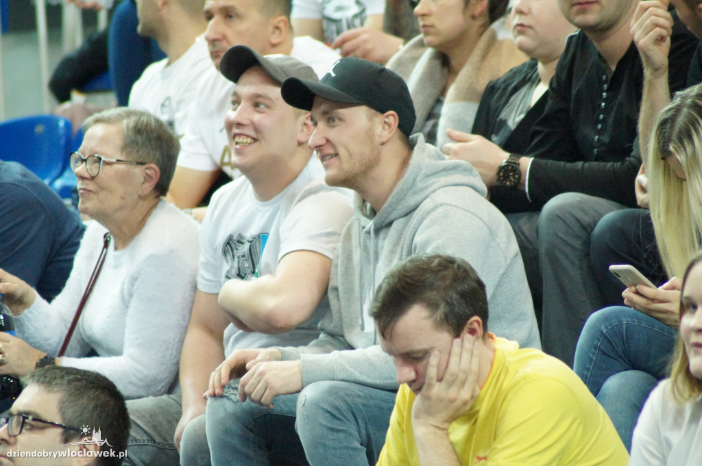 Kibice na meczu Anwil vs Hapoel