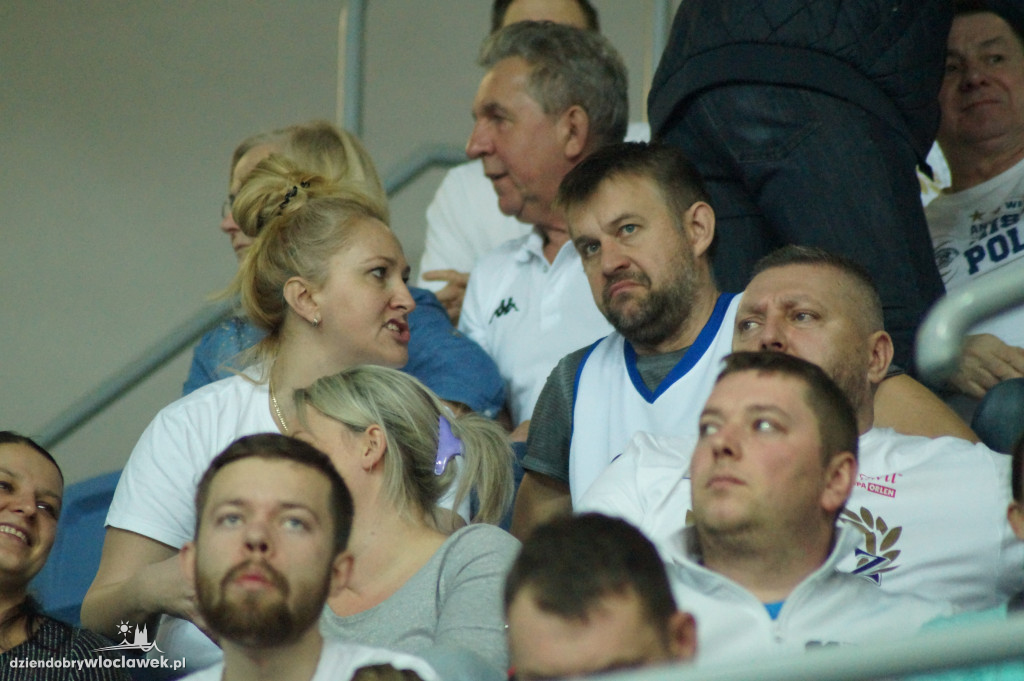 Kibice na meczu Anwil vs Hapoel