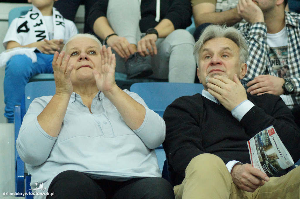 Kibice na meczu Anwil vs Hapoel