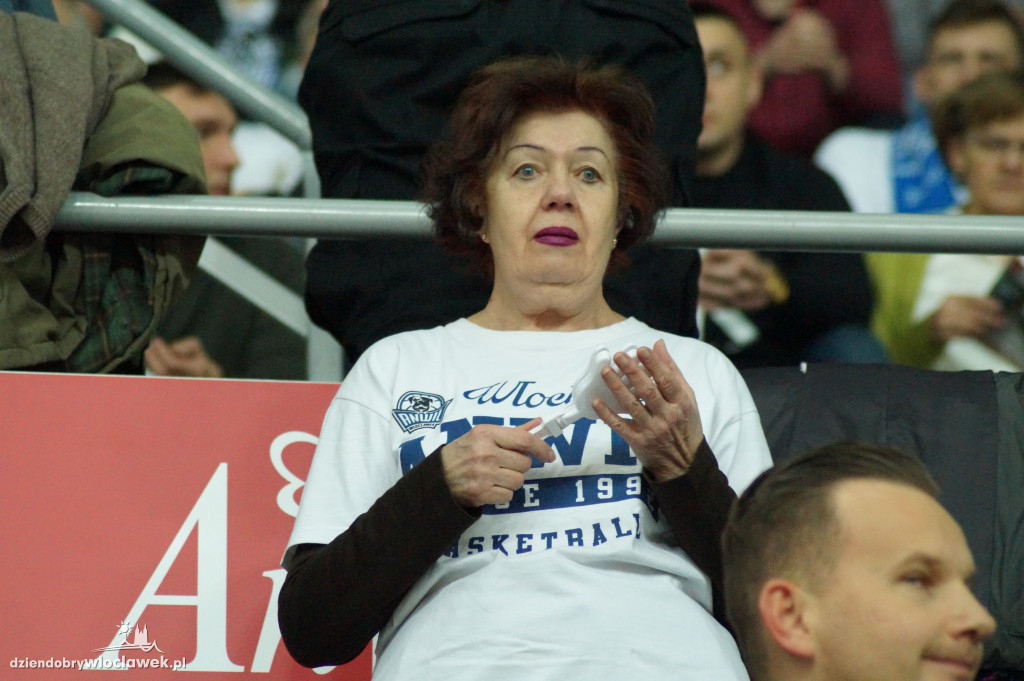 Kibice na meczu Anwil vs Hapoel
