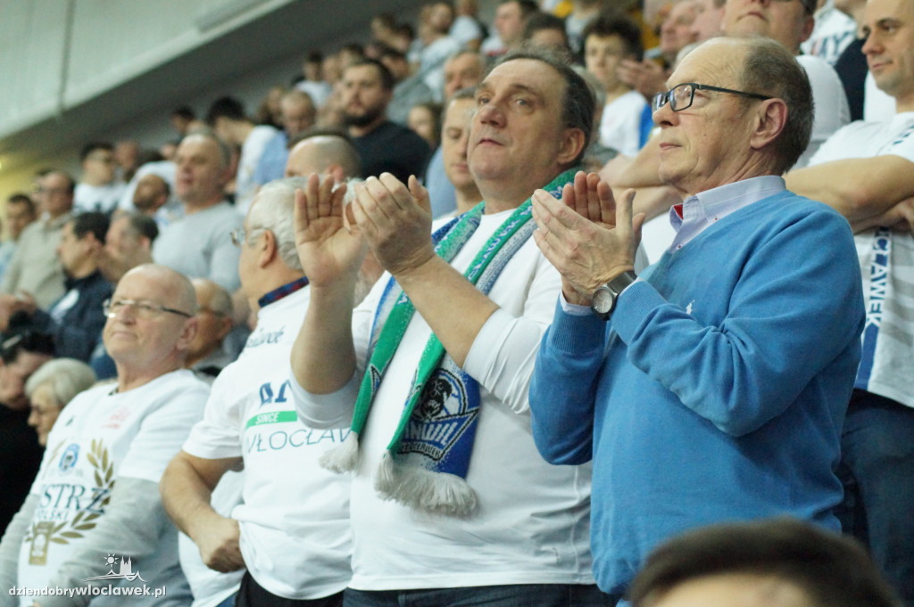 Kibice na meczu Anwil vs Hapoel