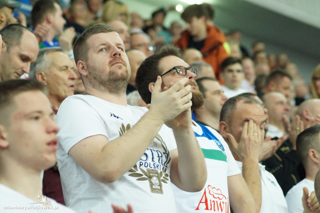 Kibice na meczu Anwil vs Hapoel