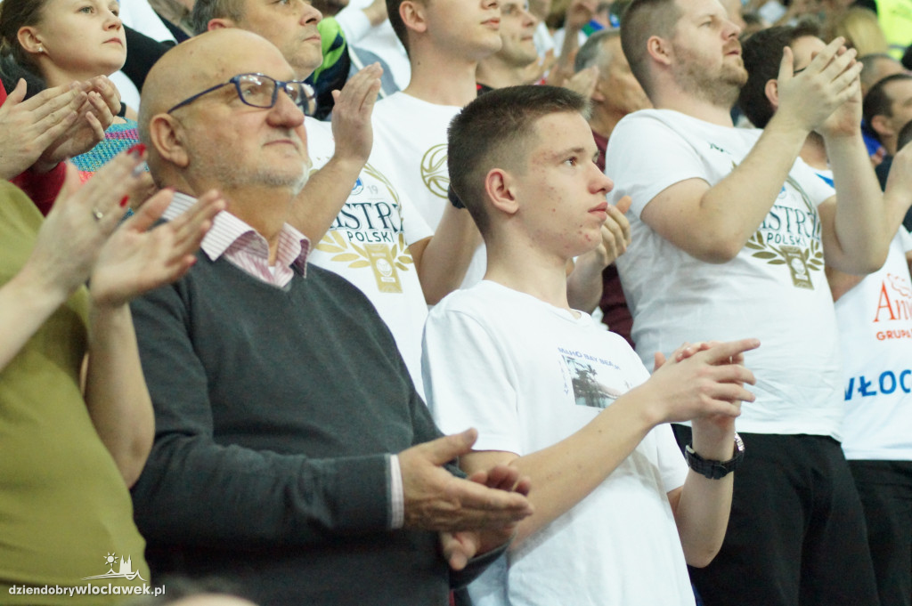 Kibice na meczu Anwil vs Hapoel