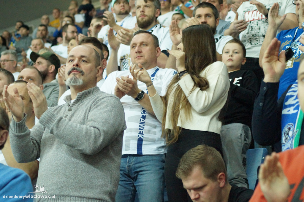 Kibice na meczu Anwil vs Hapoel