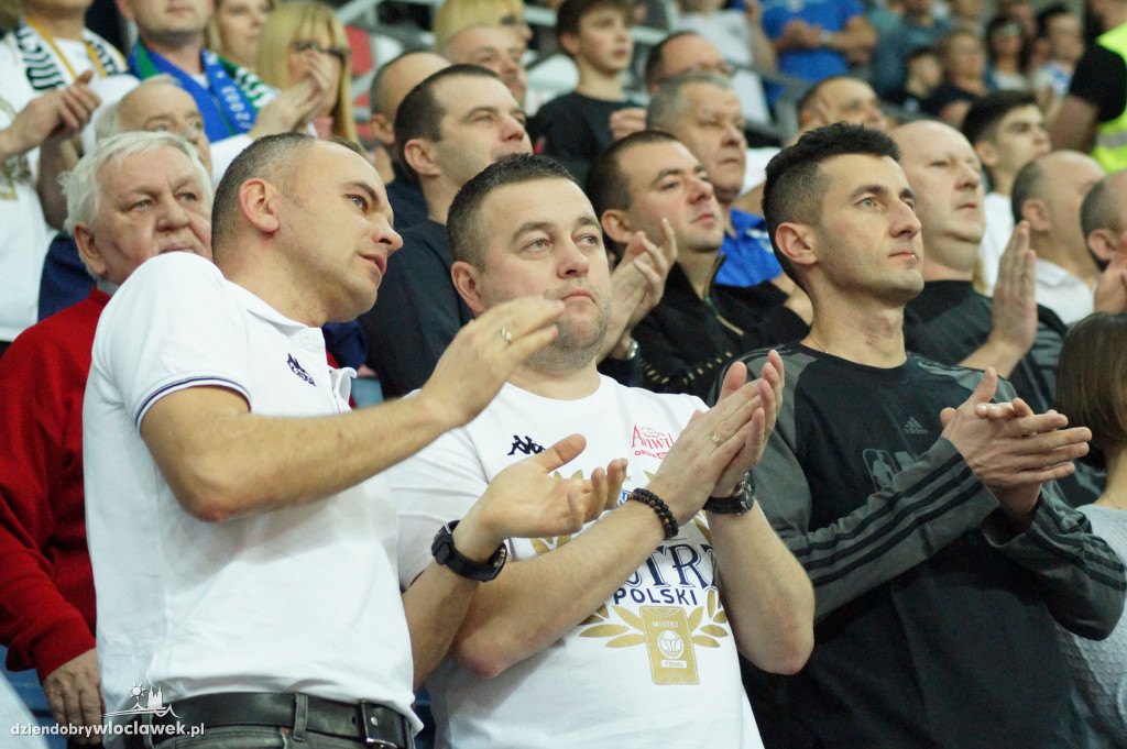 Kibice na meczu Anwil vs Hapoel